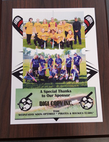 Wednesday Noon Optimist Softball league
