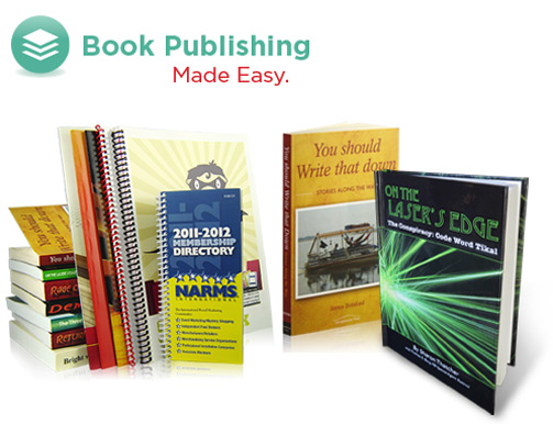Short run book printing and large run book printing, Perfect Binding, Saddle Stich, Coil Binding, Comb Binding, Hard Cover Book Printing